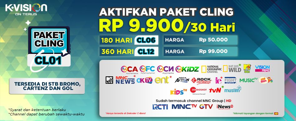 Cling Harganya, makin Cling tayangannya!