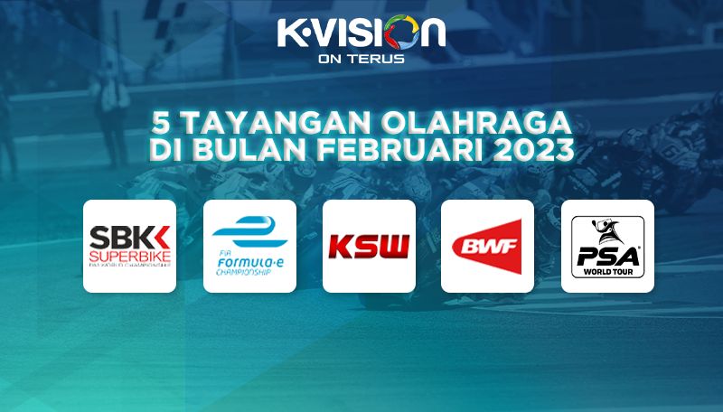 5 Tayangan Olahraga di Bulan Februari 2023