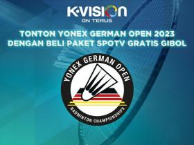 Tonton Yonex German Open 2023 dengan Beli Paket SPOTV Gratis Gibol