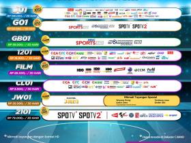 Paket dan Dekoder K-Vision GOL 30