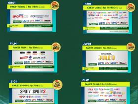 Paket dan Dekoder K-Vision Bromo