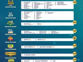 Paket dan Dekoder K-Vision GOL 30