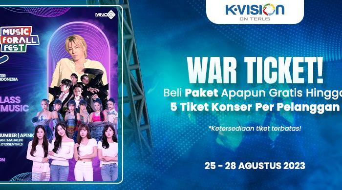 World-Class Outdoor Music Festival Siap Menggemparkan Panggung.