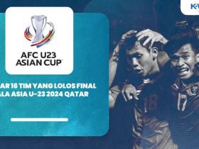 Inilah Daftar 16 Tim Yang Lolos ke Final Piala Asia U-23 2024 Qatar