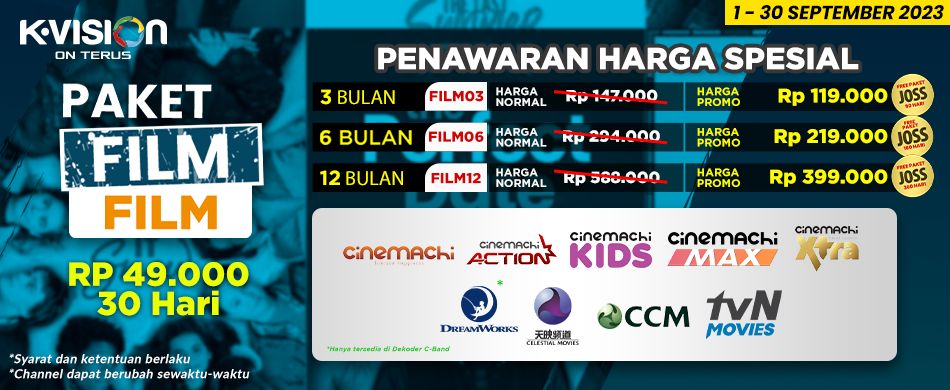 NONTON MAKIN PUAS DAN HEMAT! 