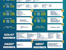 Paket dan Dekoder K-Vision GOL