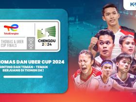 Ginting dan Teman - Teman akan Berlaga di Piala Thomas dan Uber Cup Badminton