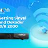 Cara Setting sinyal Ku-band dekoder C2000/K 2000