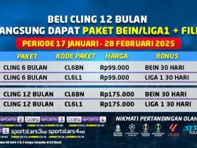 Paket Cling Bundling beIN & Liga 1
