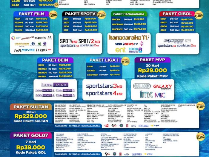 Paket dan Dekoder K-Vision GOL