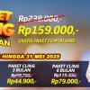 PAKET CLING TURUN HARGA