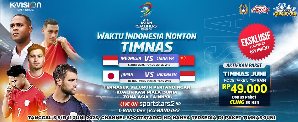 WAKTUNYA INDONESIA NONTON TIMNAS GARUDA
