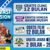 PROMO AKTIVASI DEKODER K-VISION, BONUS PAKET BEIN & FILM