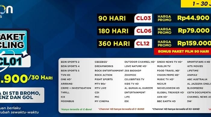 Cling Harganya, makin Cling tayangannya!