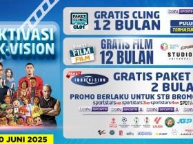 PROMO AKTIVASI DEKODER K-VISION, BONUS PAKET BEIN & FILM
