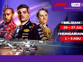 Saksikan F1 GP Dua Balapan Spektakuler Siap Mengguncang Layar Anda!