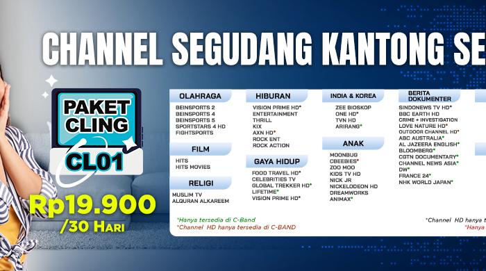 Cling Harganya, makin Cling tayangannya!