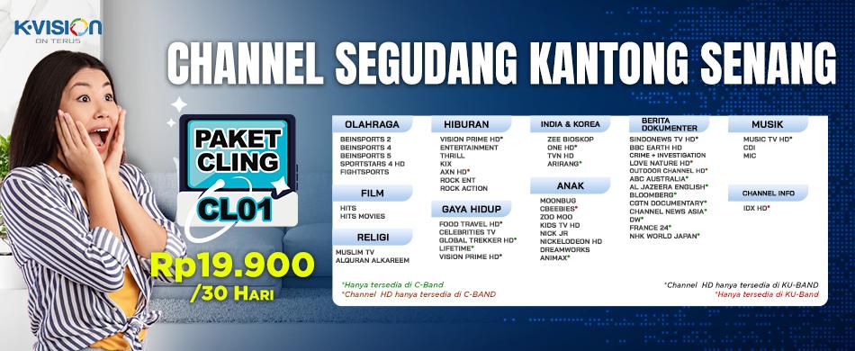 Cling Harganya, makin Cling tayangannya!