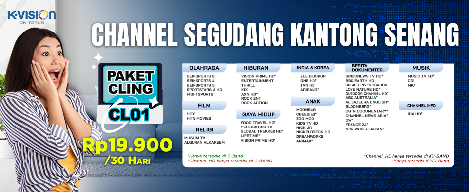 Cling Harganya, makin Cling tayangannya!