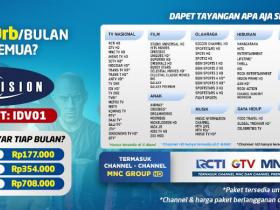 DAPET SEMUA? PAKET INDOVISION AJA