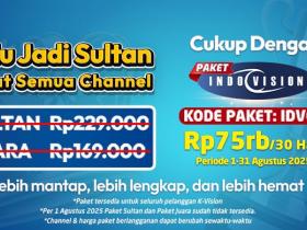 DAPET SEMUA? PAKET INDOVISION AJA