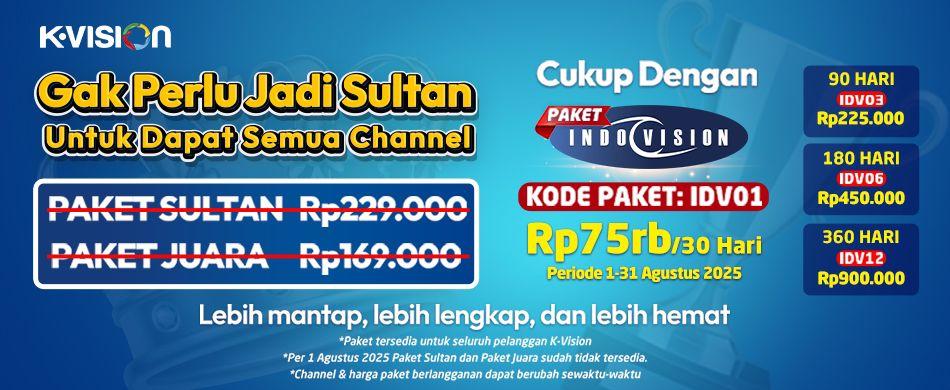 DAPET SEMUA? PAKET INDOVISION AJA