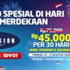 Promo Spesial Hari Kemerdekaan Paket Indovision