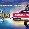 Pengkinan Data Dapat GRATIS Paket Film 3 BULAN!