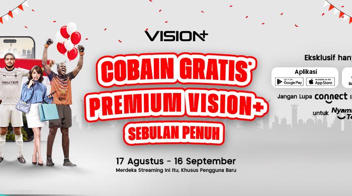 vision+ Cobain Gratis Premium Vision+