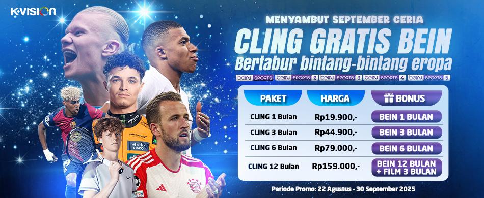 Cling Harganya, makin Cling tayangannya!