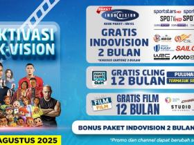 PROMO AKTIVASI DEKODER K-VISION, BONUS PAKET BEIN & FILM