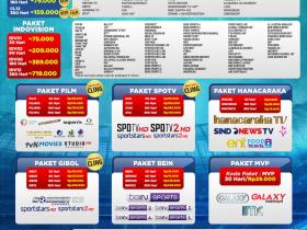Paket dan Dekoder K-Vision Bromo