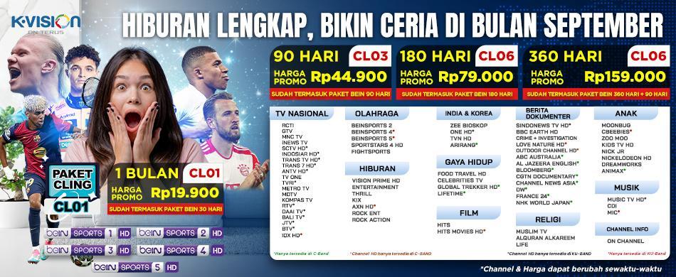 Cling Harganya, makin Cling tayangannya!