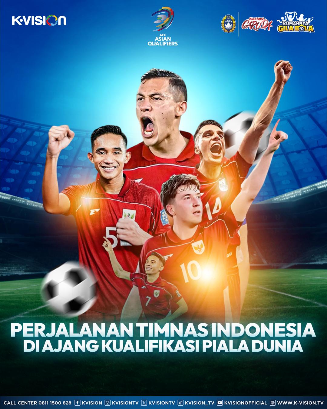 Perjalanan Timnas Indonesia di Kualifikasi Piala Dunia 2026 Babak Ketiga