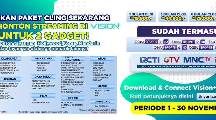 Cling Harganya, makin Cling tayangannya!