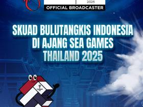 Skuad Bulu Tangkis Indonesia di SEA Games 2025 – Tonton Eksklusif di K-Vision!