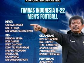 Skuad Resmi Timnas Indonesia U-22 di SEA Games Thailand 2025