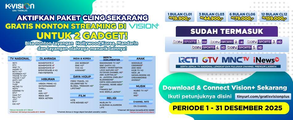 Cling Harganya, makin Cling tayangannya!