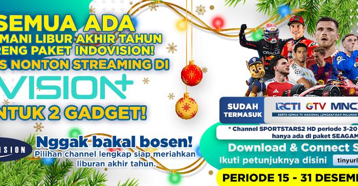DAPET SEMUA? PAKET INDOVISION AJA