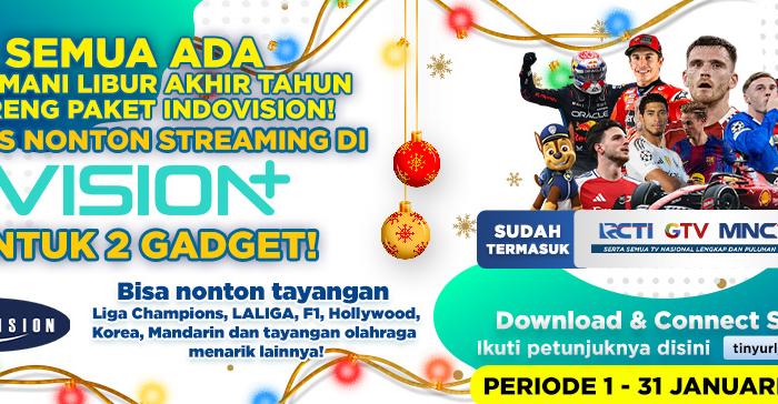 DAPET SEMUA? PAKET INDOVISION AJA