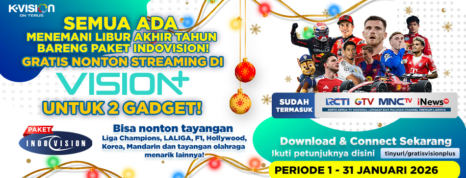 DAPET SEMUA? PAKET INDOVISION AJA