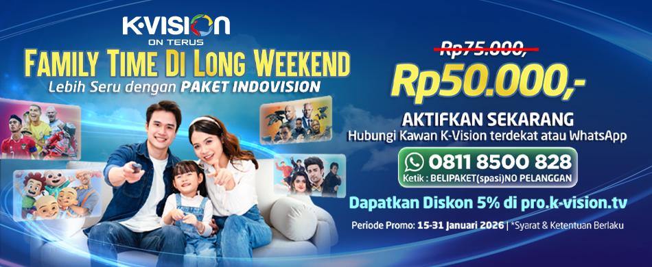 PAKET INDOVISION TURUN HARGA!