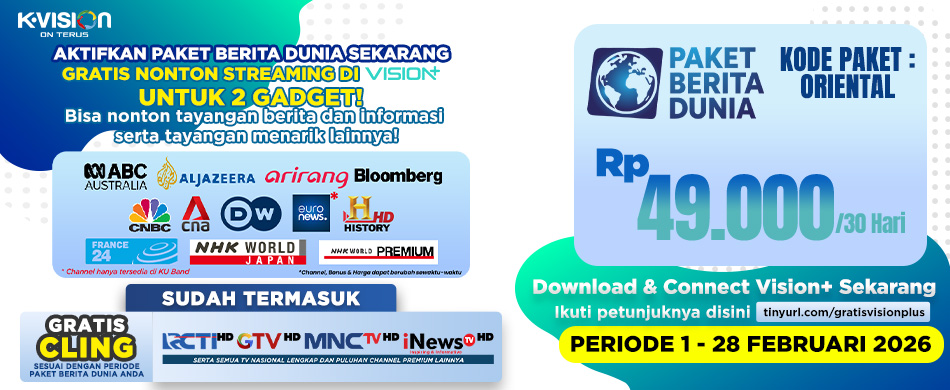 PAKET BERITA DUNIA UNTUK MENAMBAH WAWASANMU
