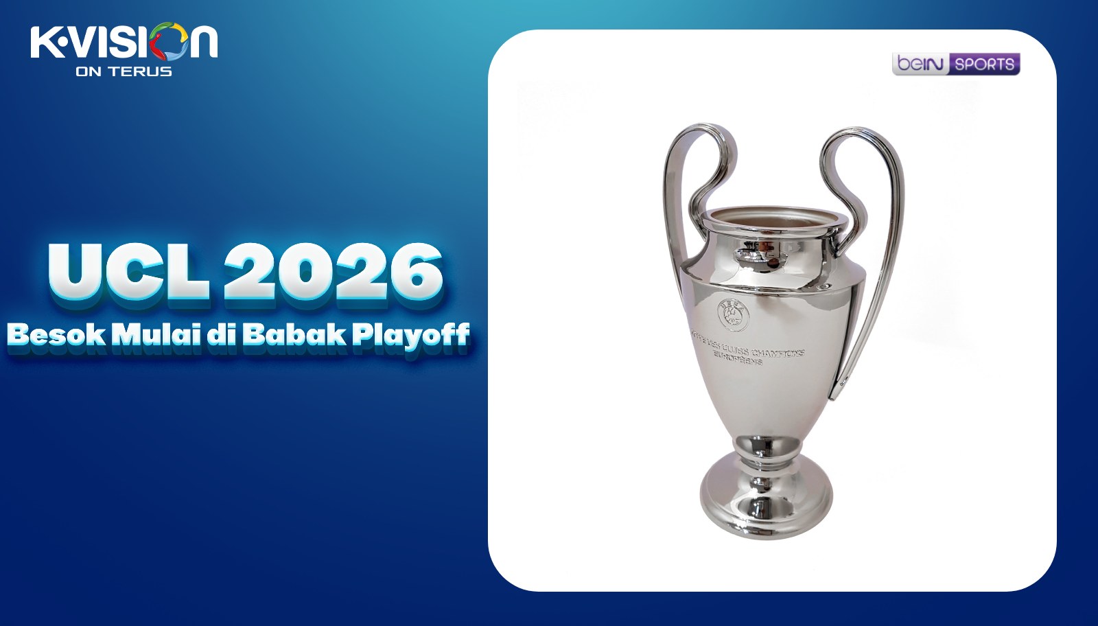 UCL Rabu Besok Mulai di Babak Playoff