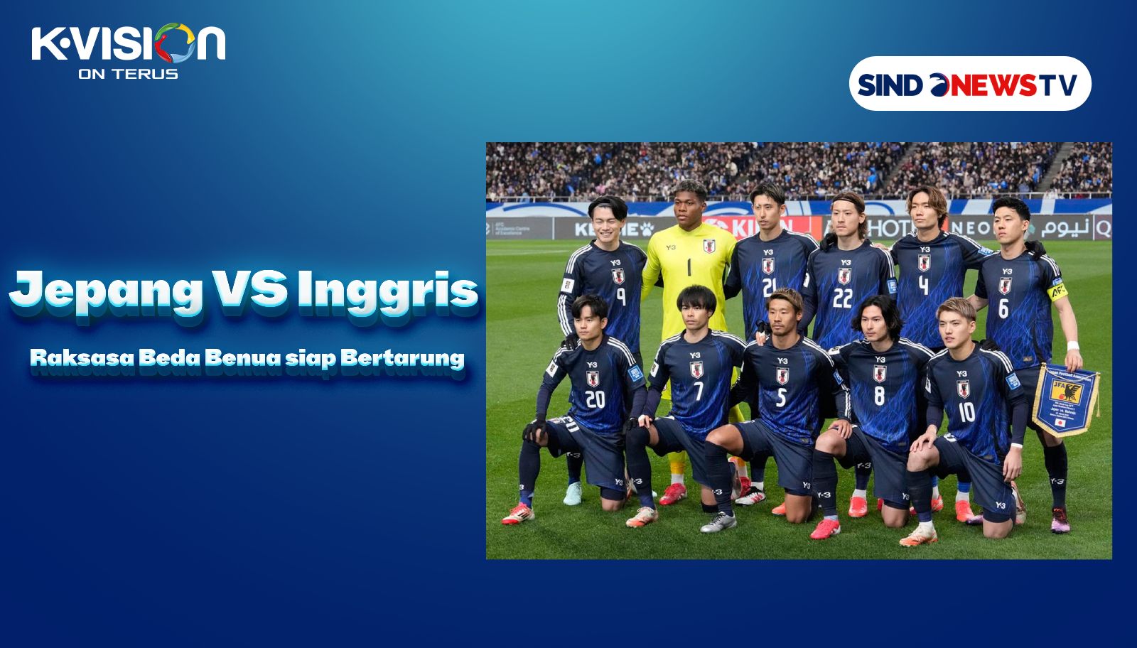 Jepang VS Inggris: Raksasa Beda Benua Siap Bertarung