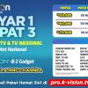 PAKET HEMAT 3 IN 1 TV NASIONAL
