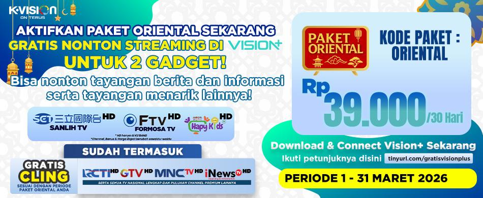 PAKET ORIENTAL NIKMATI HIBURAN TERBAIK DARI ASIA
