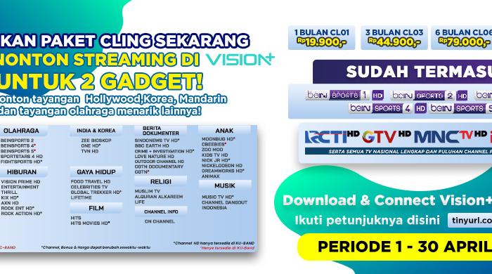 Gratis Nonton Streaming di Vision+ 2 Gadget
