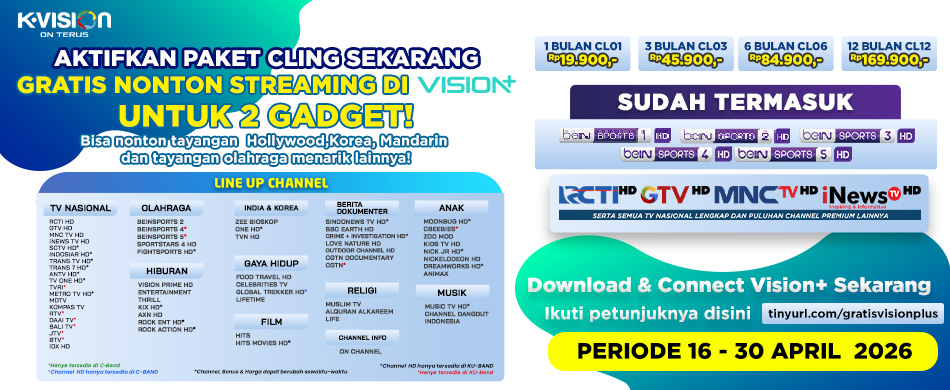 Gratis Nonton Streaming di Vision+ 2 Gadget
