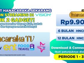 HANACARAKA TV HADIR DI K-VISION